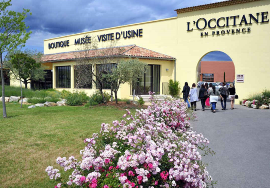 Фабрика L'Occitane в Провансе