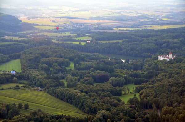 Полеты на воздушном шаре в Чехии